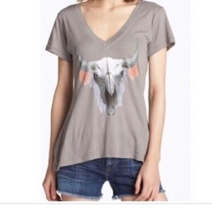Wildfox Bull Skull TShirt Size Medium